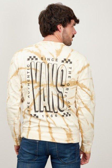 VANS TALL TYPE TIE DYE CREW en color BEIS  (4)