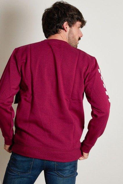 VANS VERSA STANDARD CREW en color BURDEOS  (4)
