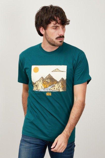 VANS SS TEE II en color VERDE  (2)