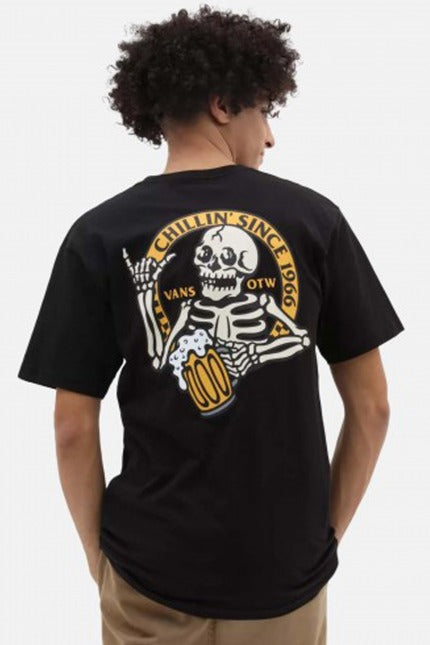 VANS CHILLIN SINCE  SS TE JUNIOR en color NEGRO  (1)