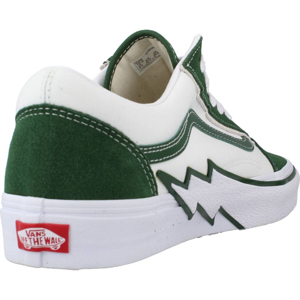 VANS OLD SKOOL BOLT -TONE en color VERDE  (3)