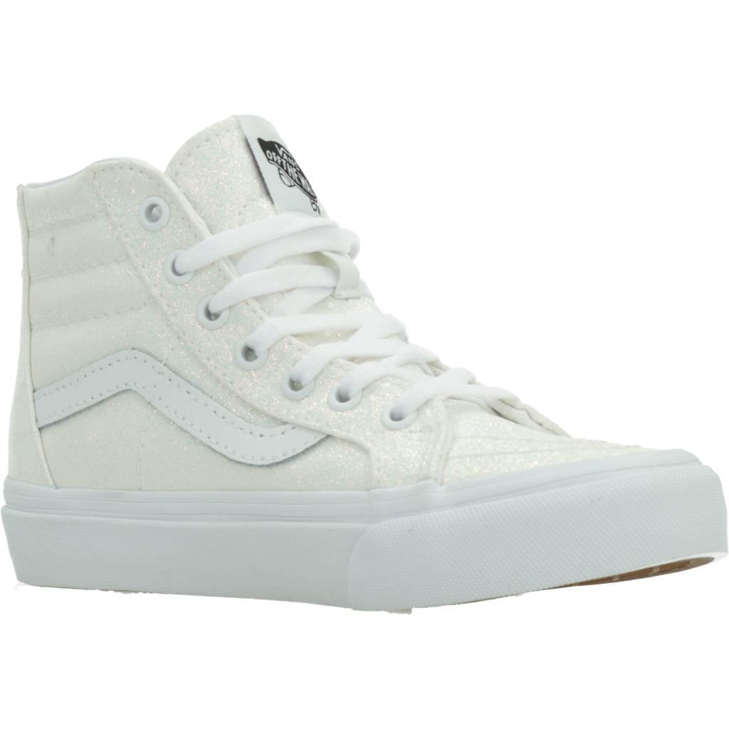 VANS SK-HI ZIP en color BLANCO  (5)