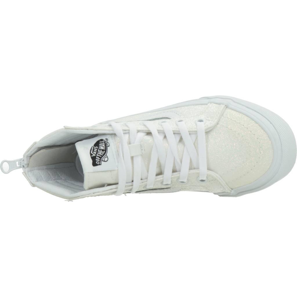 VANS SK-HI ZIP en color BLANCO  (7)
