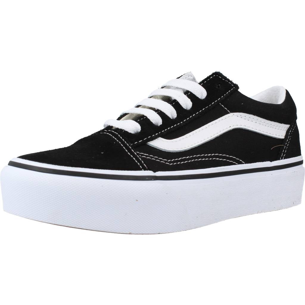 VANS OLD SKOOL PLATFORM en color NEGRO  (1)