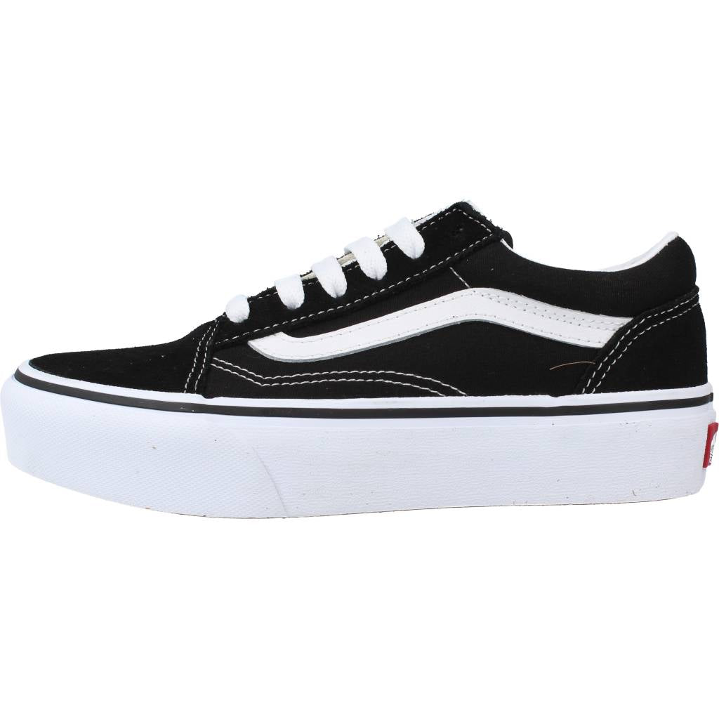 VANS OLD SKOOL PLATFORM en color NEGRO  (2)