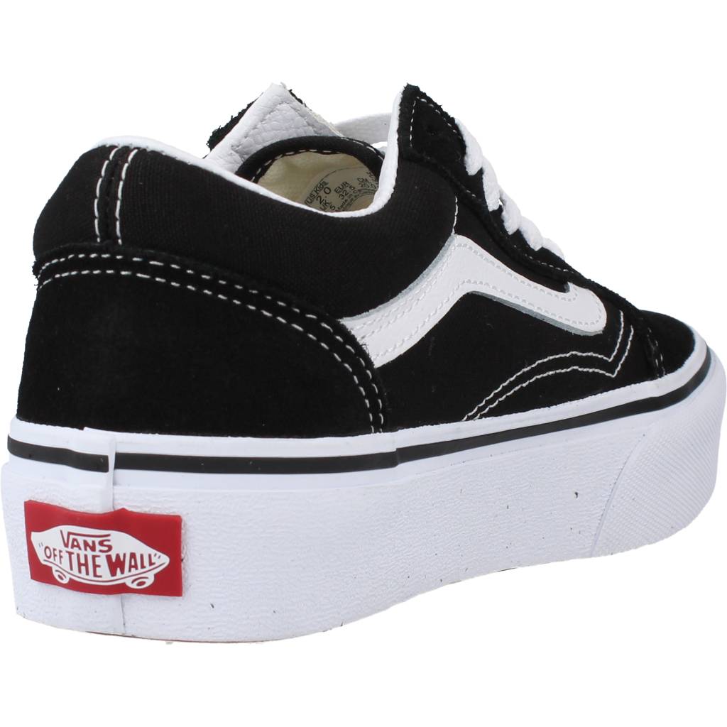 VANS OLD SKOOL PLATFORM en color NEGRO  (3)