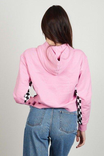 VANS BOOM BOOM CHECK IT HOODIE en color ROSA  (3)