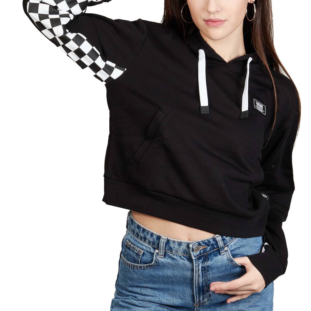 VANS BOOM BOOM CHECK IT HOODIE en color NEGRO  (5)