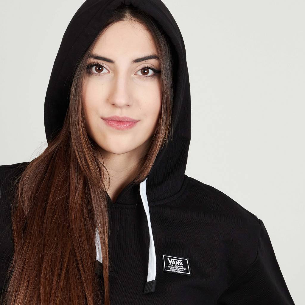 VANS BOOM BOOM CHECK IT HOODIE en color NEGRO  (8)