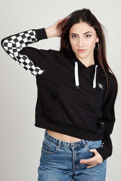 VANS BOOM BOOM CHECK IT HOODIE en color NEGRO  (1)
