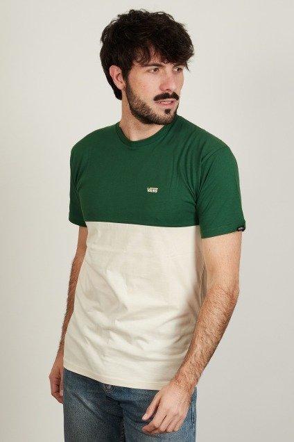 VANS COLORBLOCK TEE en color VERDE  (2)