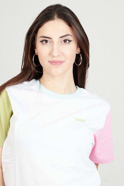 VANS LEFT CHEST COLORBLOCK EM en color BLANCO  (4)