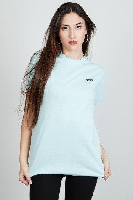 VANS LEFT CHEST LOGO TEE EM en color AZUL  (1)