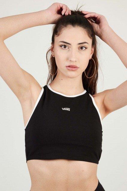 VANS LONGLINE RACERBACK BRALETTE en color NEGRO  (4)