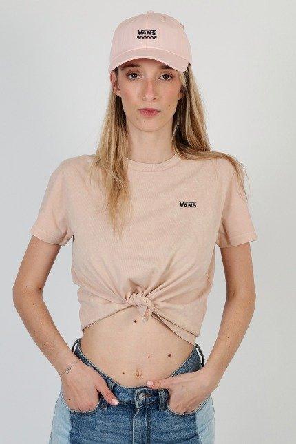 VANS JUNIOR V WASH KNOT TEE en color BEIS  (1)