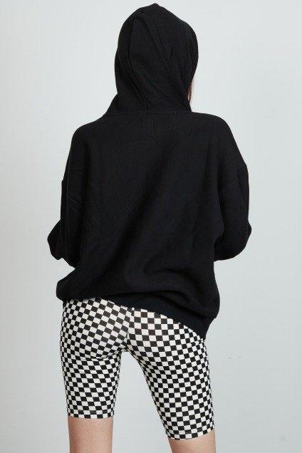VANS COMFYCUSH LS HOODIE en color NEGRO  (4)