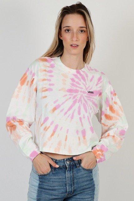 VANS GECKO RESORT WASH LS TOP en color BLANCO  (1)