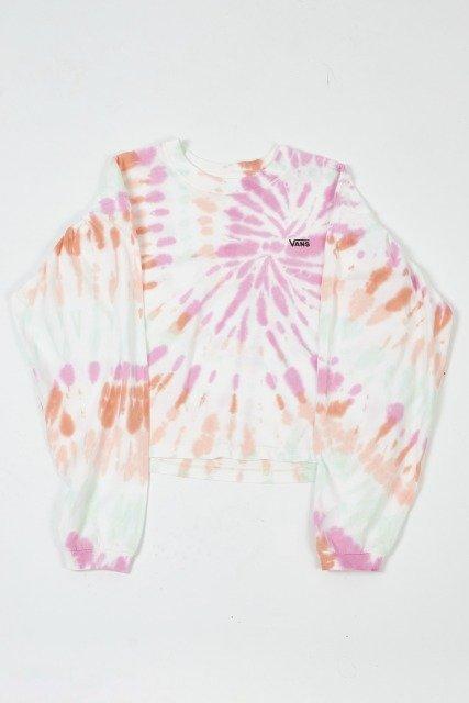 VANS GECKO RESORT WASH LS TOP en color BLANCO  (2)
