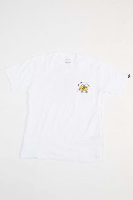 VANS PERMANENT VACATION SS TEE en color BLANCO  (2)