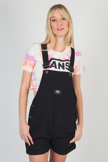 VANS GROUND WORK SHORTALL en color NEGRO  (1)