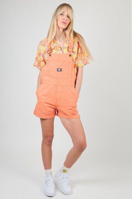VANS GROUND WORK SHORTALL en color NARANJA  (3)