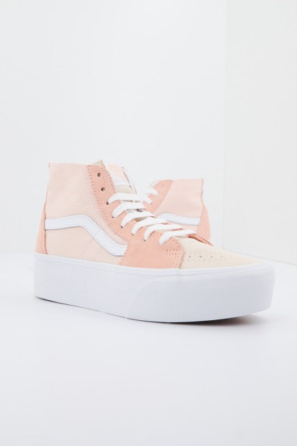VANS SK-HI TAPERED STACKFORM en color ROSA  (1)