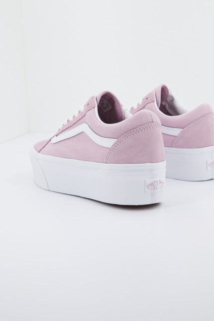 VANS OLD SKOOL STACKFORM en color ROSA  (3)