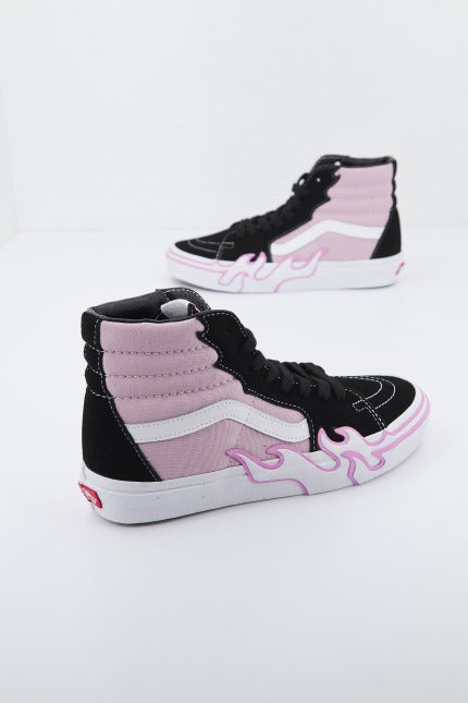 VANS  SK-HI FLAME en color ROSA  (1)