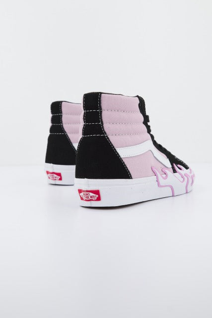 VANS  SK-HI FLAME en color ROSA  (3)