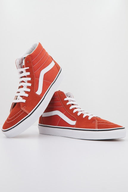 VANS SK-HI en color NARANJA  (1)