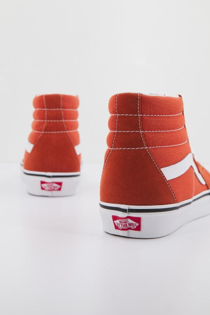 VANS SK-HI en color NARANJA  (3)