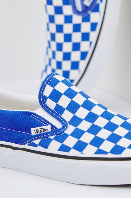 VANS CLASSIC SLIP-ON en color AZUL  (4)