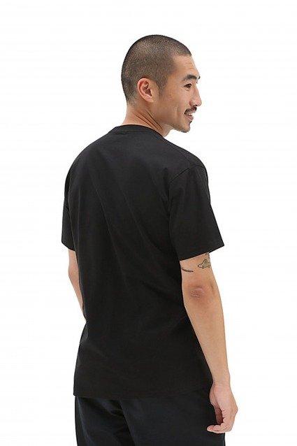 VANS  BLOCKED VANS LOGO SS T en color NEGRO  (3)