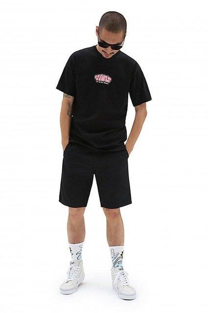 VANS  BLOCKED VANS LOGO SS T en color NEGRO  (4)