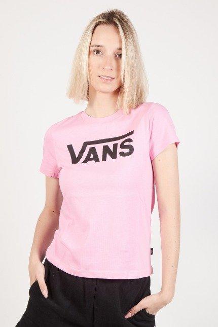 VANS FLYING V CREW TEE en color ROSA  (1)