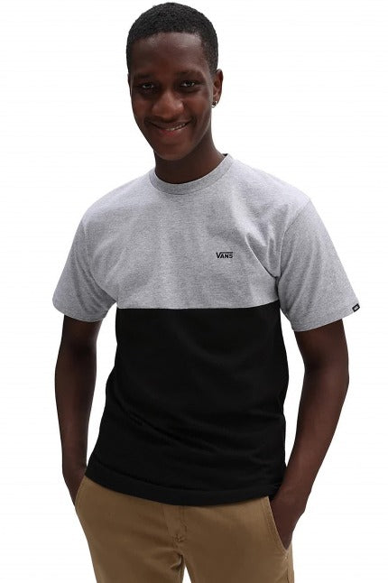 VANS  COLORBLOCK TEE en color NEGRO  (2)