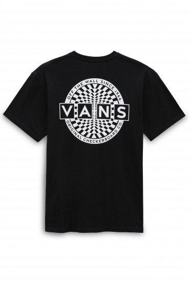VANS WARPED CHECKERBOARD LO en color NEGRO  (2)