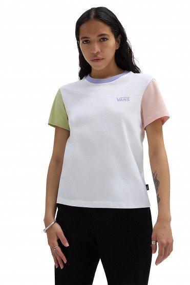 VANS COLORBLOCK CREW en color BLANCO  (1)