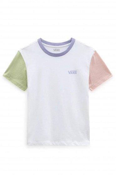 VANS COLORBLOCK CREW en color BLANCO  (2)