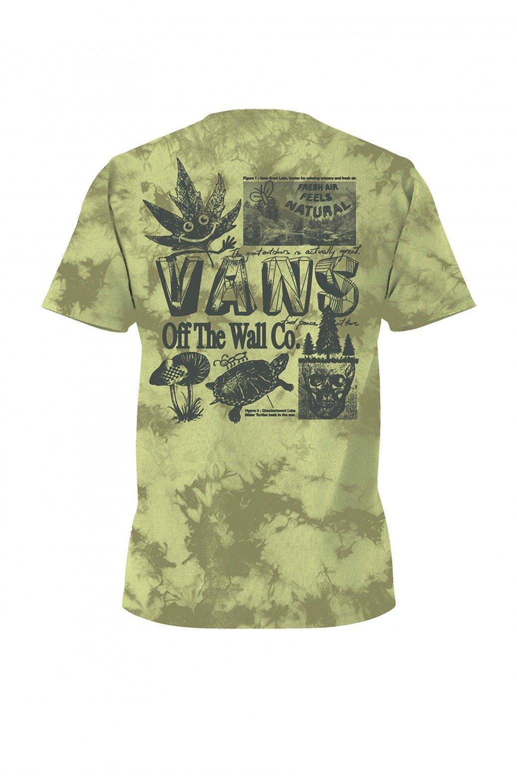 VANS OUTDOORS TIE DYE SS en color VERDE  (2)