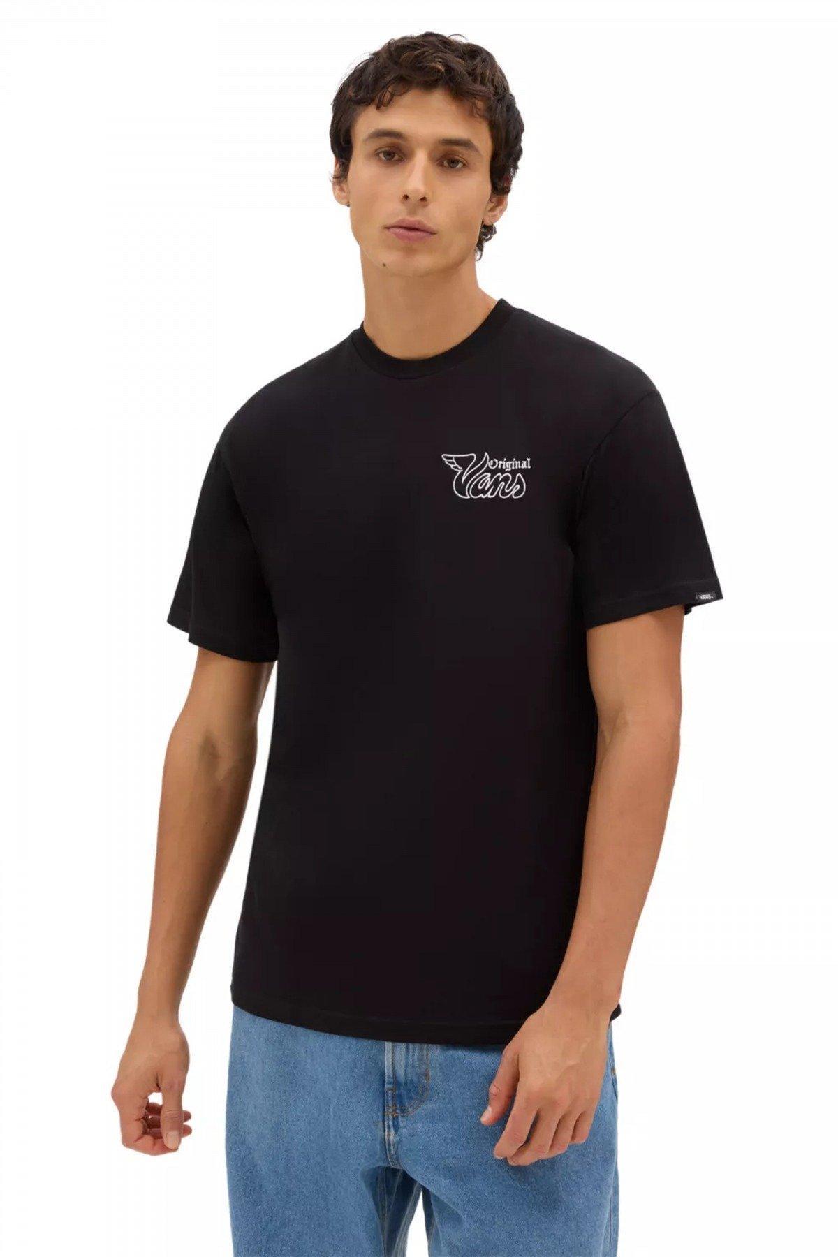 VANS OLD SKOOL SKULL SS en color NEGRO  (1)