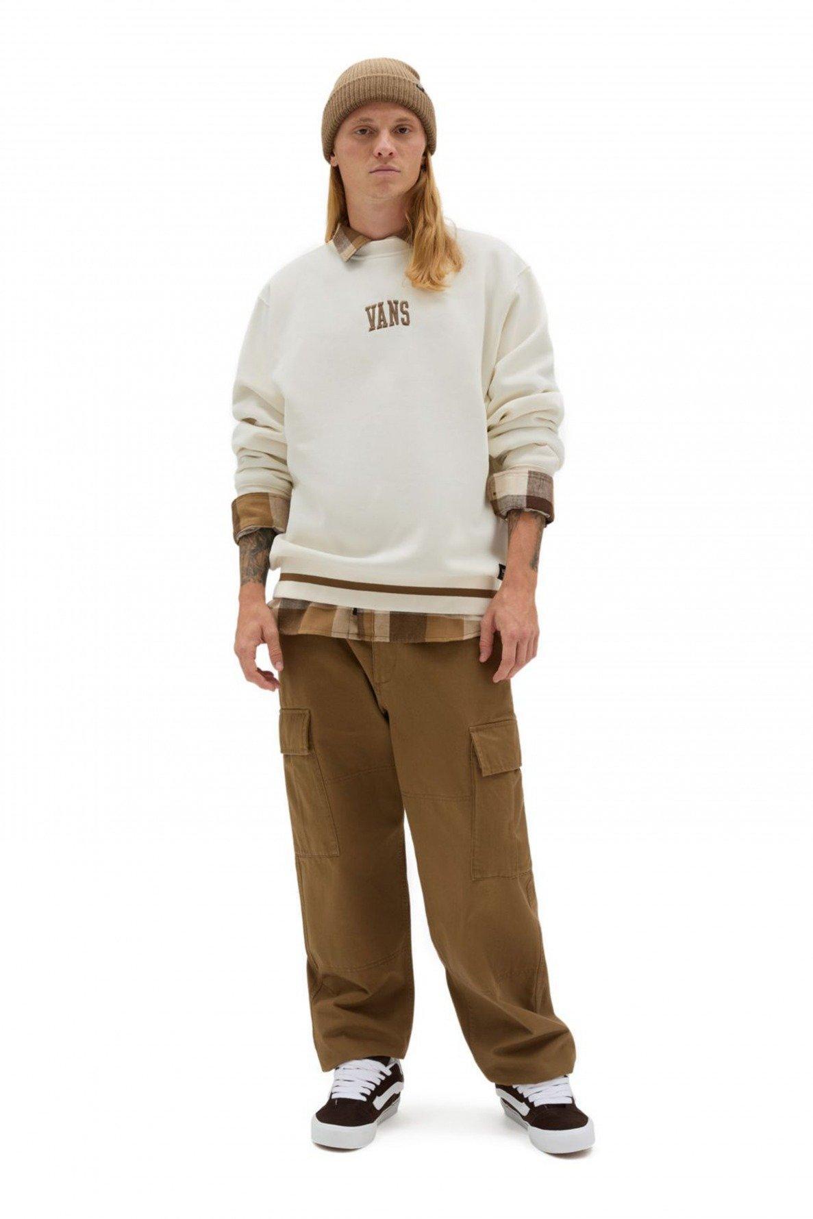 VANS ARCH LOOSE CREW en color BLANCO  (4)