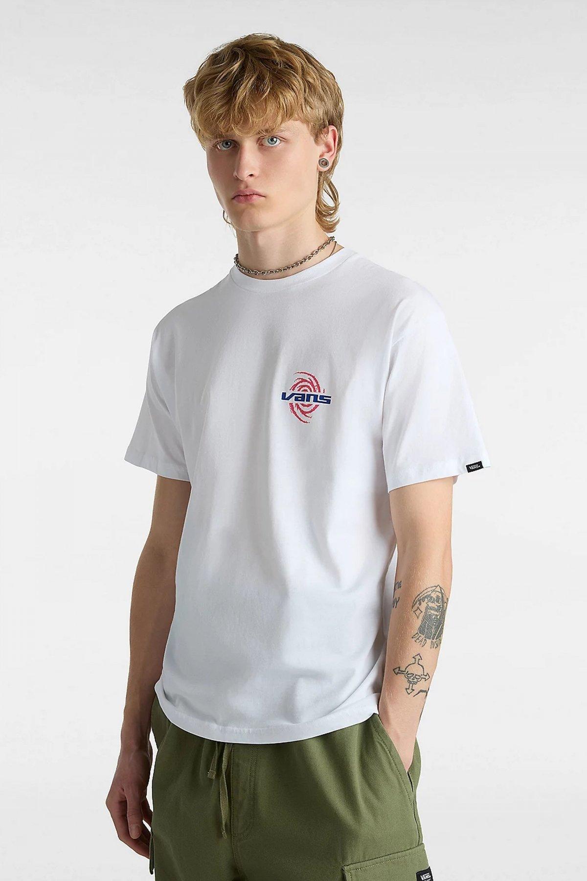 VANS WORMHOLE WARPED SS en color BLANCO  (1)