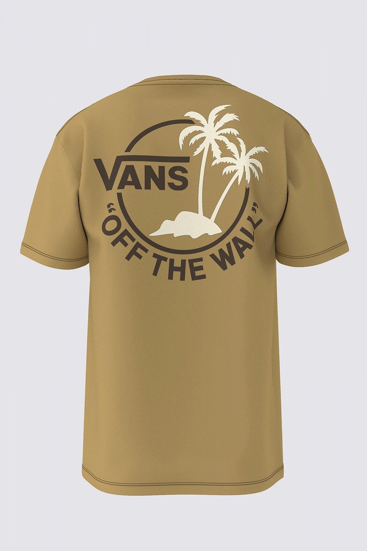 VANS CLASSIC MINI DUAL PALM en color MARRON CLARO  (2)