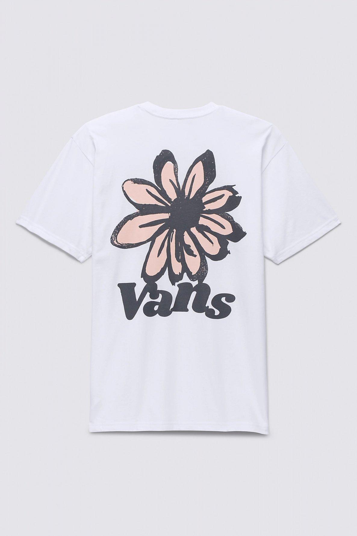 VANS BRUSH PETAL SS en color BLANCO  (2)