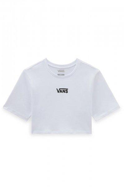 VANS FLYING V CREW CROP II en color BLANCO  (2)