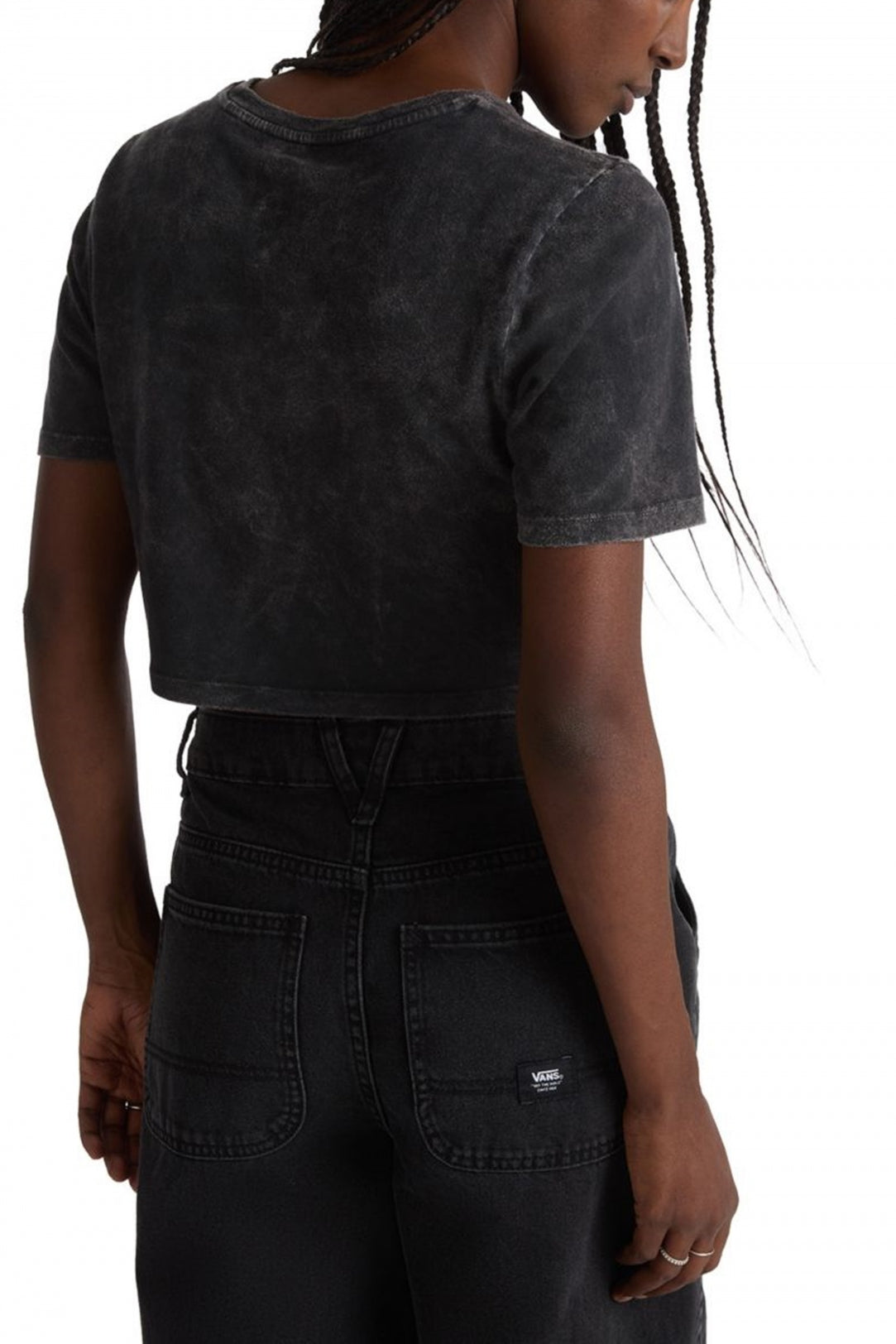 VANS HEARTBREAKER CREW CROP en color NEGRO  (3)