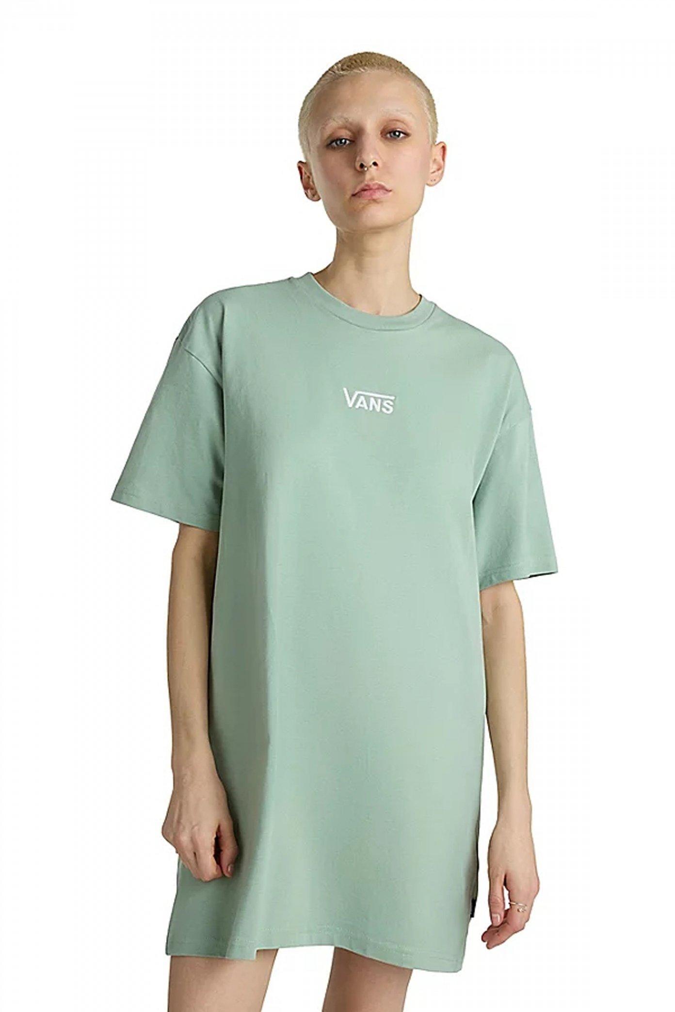 VANS CENTER VEE TEE DRES en color VERDE  (1)