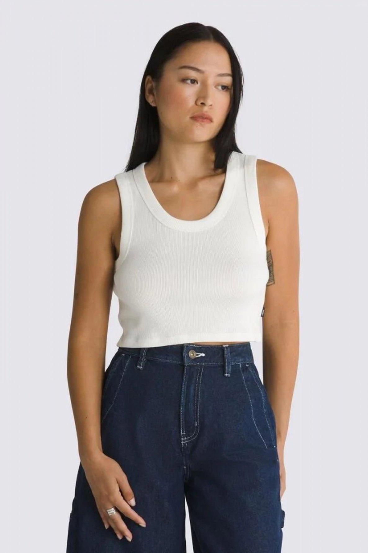 VANS DREW RIB TANK en color BLANCO  (1)