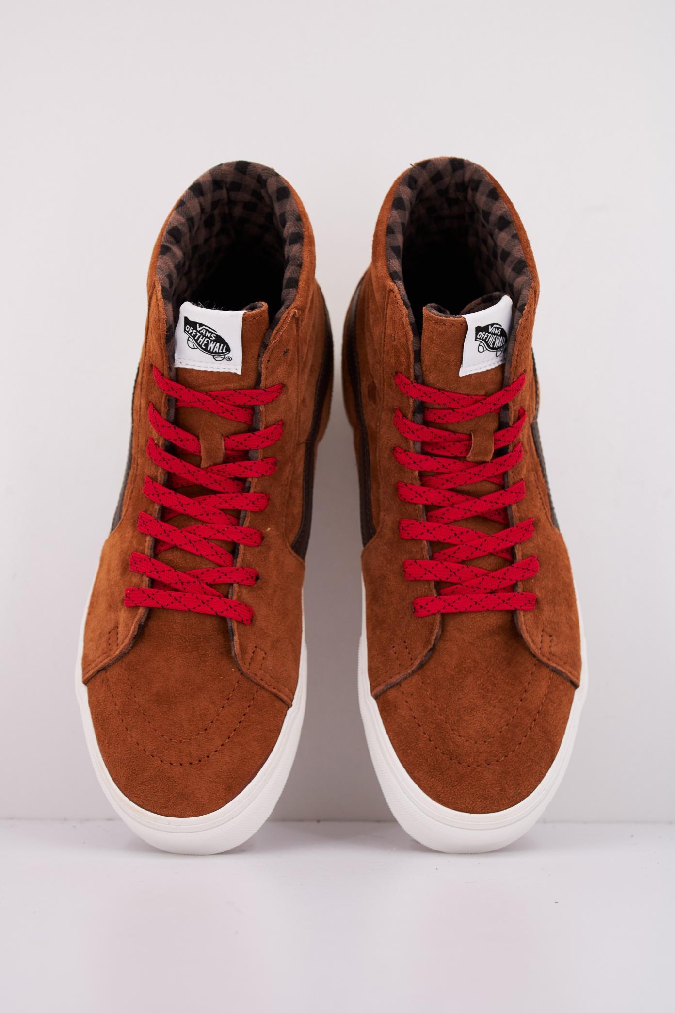 VANS SK-HI en color MARRON  (3)